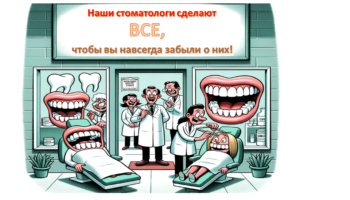 наши стоматологи сделают все, чтобы вы забыли о них