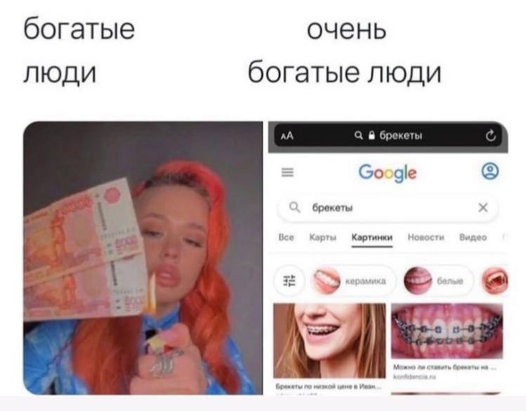 Богатые и очень богатые люди